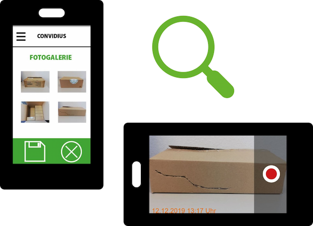 Erfassung / Artikelverlauf mit Fotofunktion-Bild